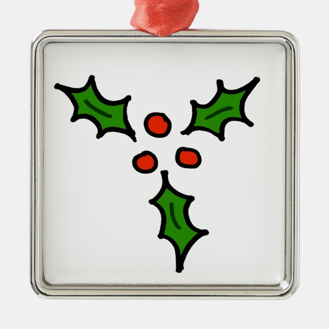 Juljärnekklotter Julgransprydnad Metall (Framsidan)