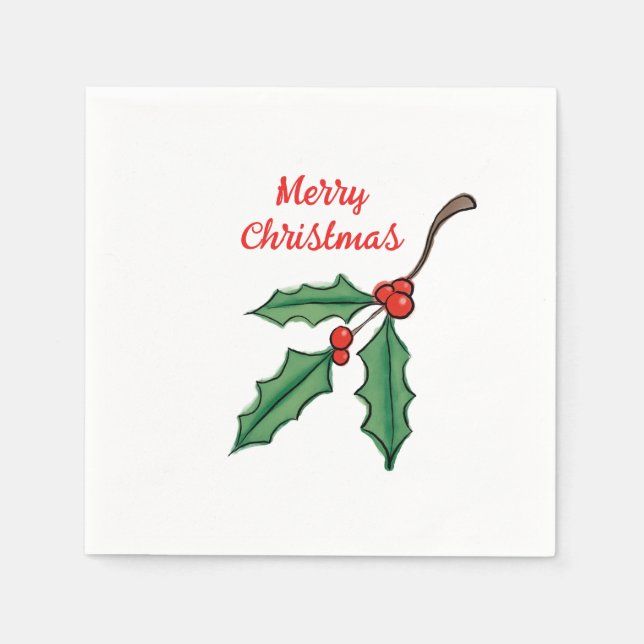 Juljollek papper servetter (Framsidan)