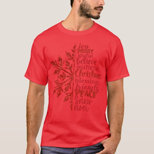JulJoy-vänner T Shirt (Framsida)