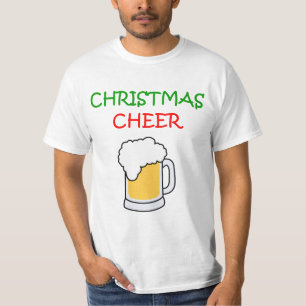 Juljubel med en ölskjorta t shirt