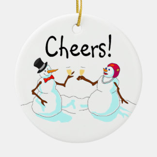 Juljubelsnögubbear Julgransprydnad Keramik