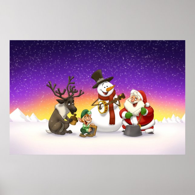 Juljug Band Poster (Framsidan)
