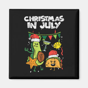 Juljul Avokado Taco Sommar Mexikansk Män Magnet