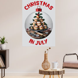 Juljul, Bauble Profiteroles Poster