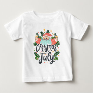 Juljul firande och festlig Santa-design T Shirt