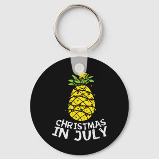 Juljul firande Pineapple Xmas Träd Sommar Män W Nyckelring