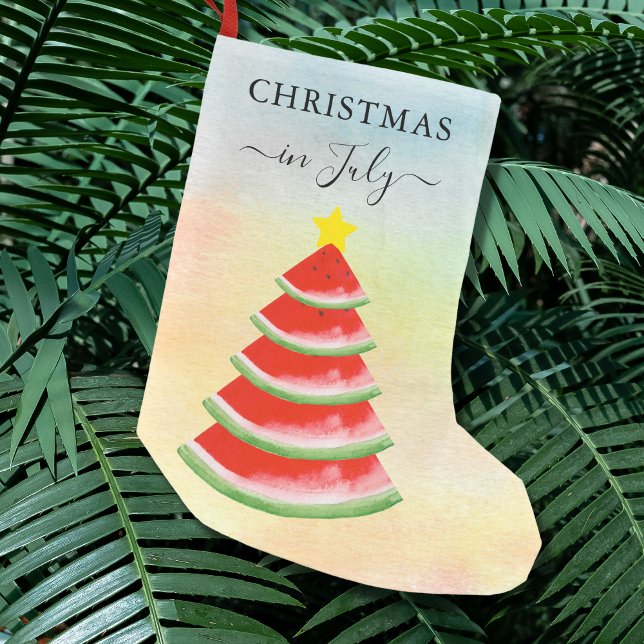 Juljul på melon julstrumpa (Skapare uppladdad)