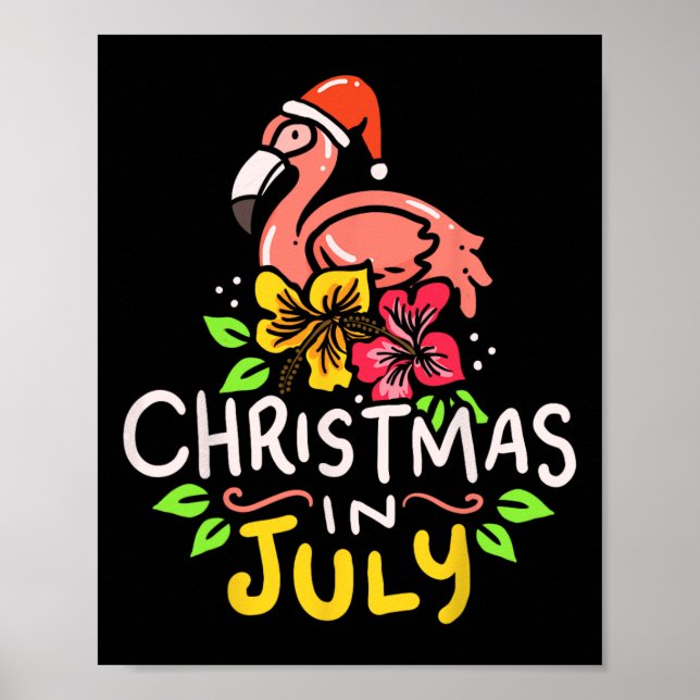 Juljul Santa Claus Surf Poster (Framsidan)