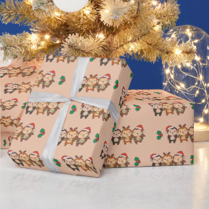 Juljuldjur, apa, Cute Monkey Presentpapper