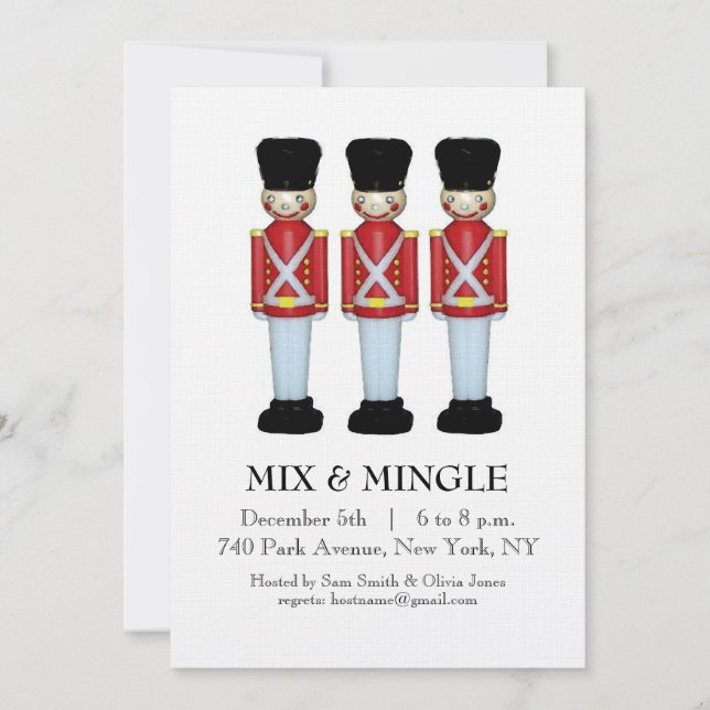 JulJulfest Inbjudningar (Framsida)