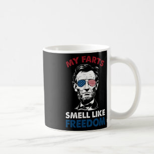 Juljuli: Min farts Smell som Freedom Abraham Linco Kaffemugg