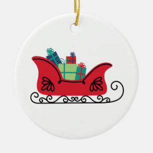 juljulklappar julgransprydnad keramik