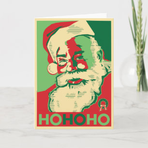 Juljulkort - HoHoHo Helgkort