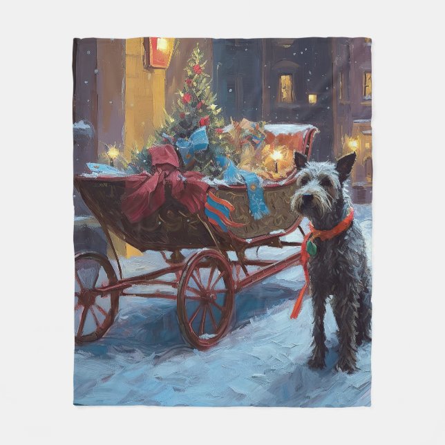 Juljulsäsong för Chesapeake Fleecefilt (Framsidan)