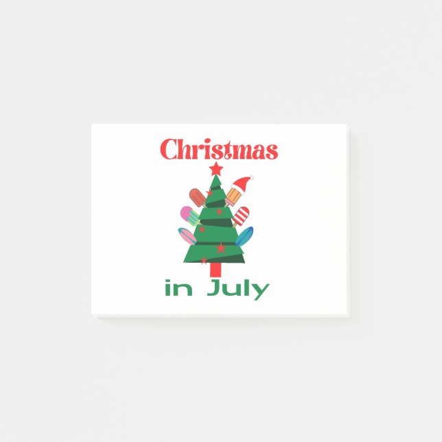Juljulsk jul post-it block (Framsida)