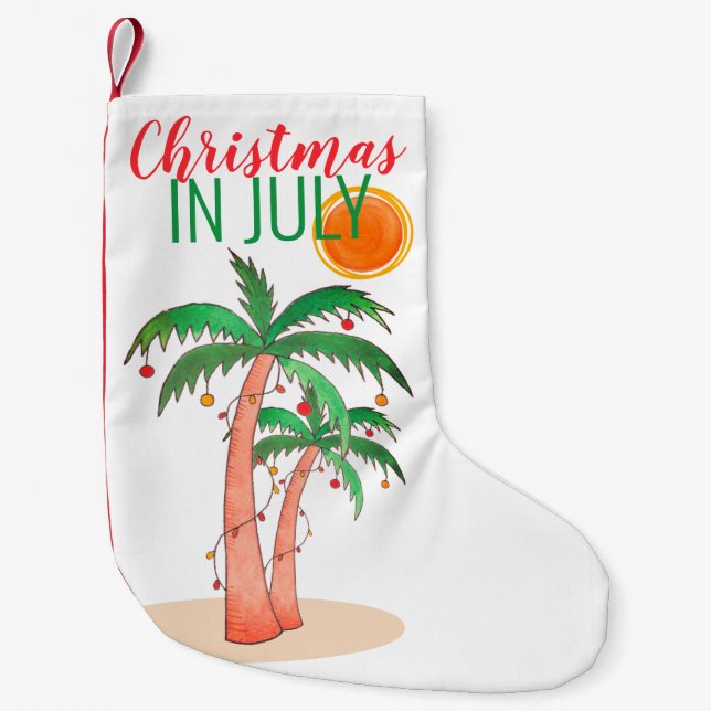 Juljulstrumpa Liten Julstrumpa (Framsidan)