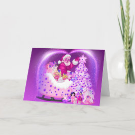 Juljultomte Gift-hälsningskort Kort