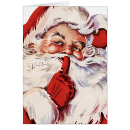 Juljultomten Hälsningskort