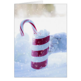 Juljultomten Hälsningskort