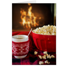 Juljultomten Hälsningskort