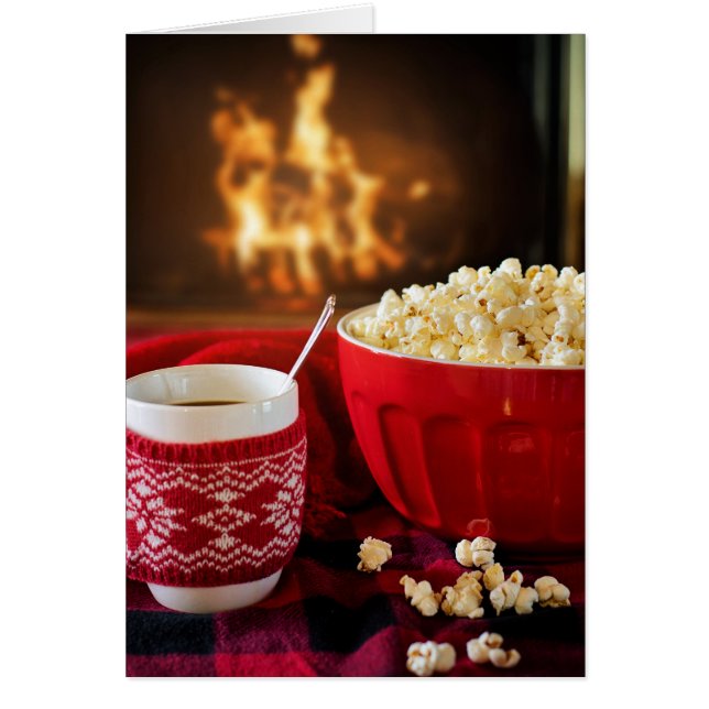 Juljultomten Hälsningskort (Framsidan)