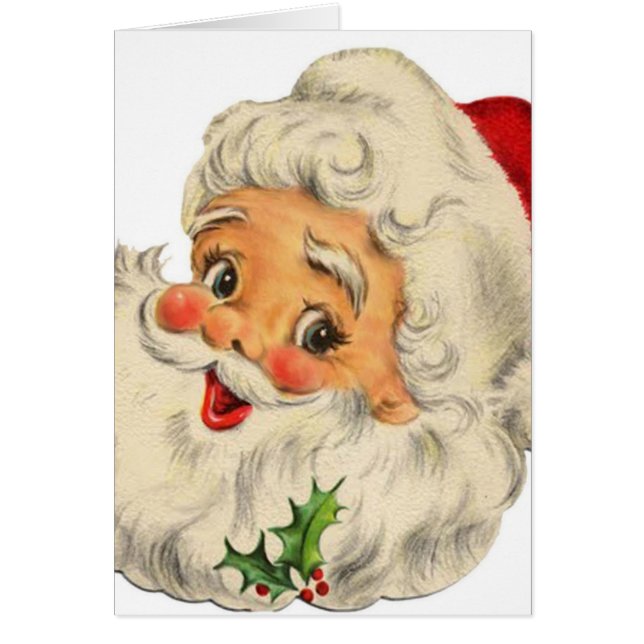 Juljultomten Hälsningskort (Framsidan)