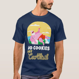 Juljultomten i juli Julafton Cocktail Beach T Shirt