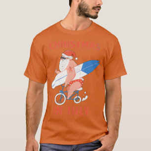 Juljultomten i Longboard i juli T Shirt