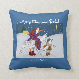 JulKachka (anka) ukrainsk Folk konst Kudde