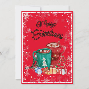 Julkaffe Älskare Gift Inbjudningar