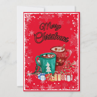 Julkaffe Älskare Gift Inbjudningar