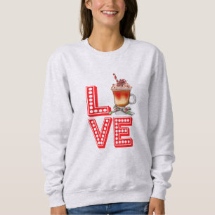 Julkaffe Cheer Stack Kärlek Coffee Älskare T Shirt