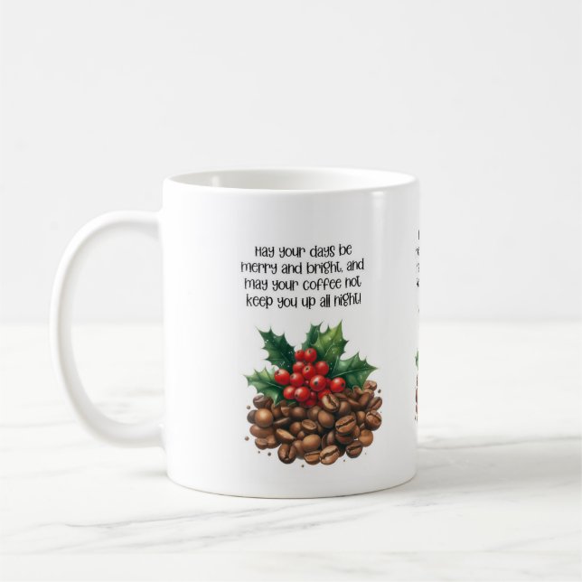 Julkaffe, citat kaffemugg (Vänster)