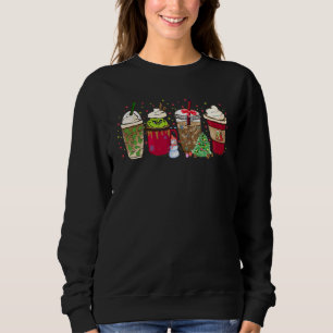 Julkaffe för kvinnors sötsaker Vinter mysig kaffe T Shirt