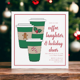 Julkaffe, Julfest Inbjudningar
