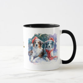 Julkaffe kopp för hundälskare