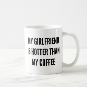 Julkaffe min flickvän är varmmare än kaffemugg