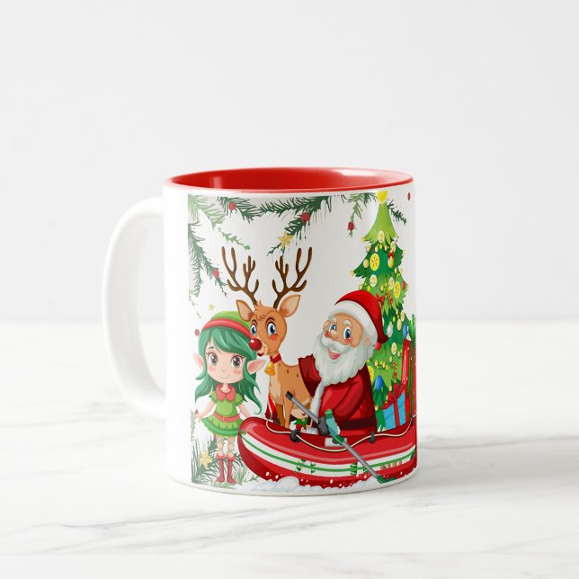 Julkaffe Mugg (Santa Claus and Friends Coffee Mugs!)