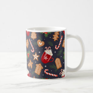 Julkaffe Mugg Gingerbröd Hett Chocolate