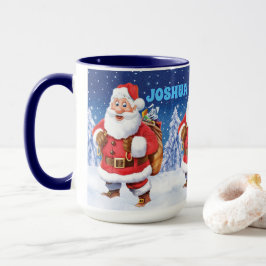Julkaffe mugg, Jolly Santas. Mugg