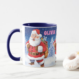 Julkaffe mugg, Jolly Santas. Mugg