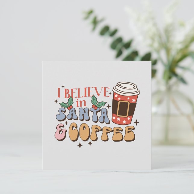 Julkaffe | Tomt och kaffe (Stående Fram)