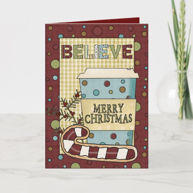 Julkaffekort Helgkort (Framsida)