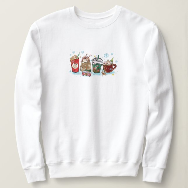 Julkaffepresent, Sött julkaffe T Shirt (Design framsida)
