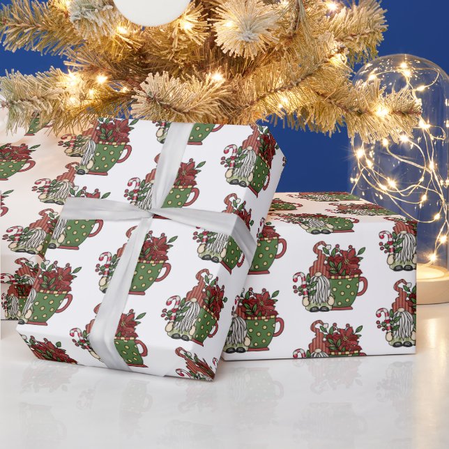 Julkaffgnomer Presentpapper (Helgdagar)