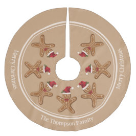 Julkaka med festlig brödbröd med text julgransmatta borstad polyester