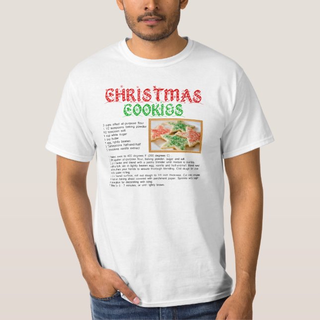 Julkakarecept T-shirt (Framsida)