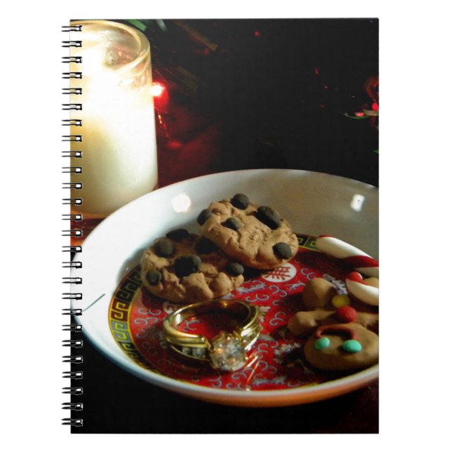 Julkakastearinljus Anteckningsbok (Framsidan)