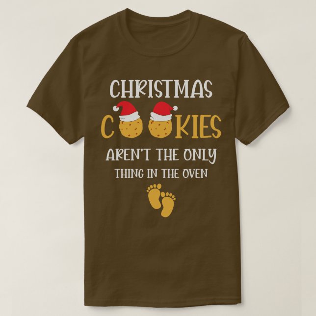 Julkakor är den enda tunnan i ugnen t shirt (Design framsida)