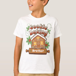 Julkakor Baking Gingerbröd House - T Shirt